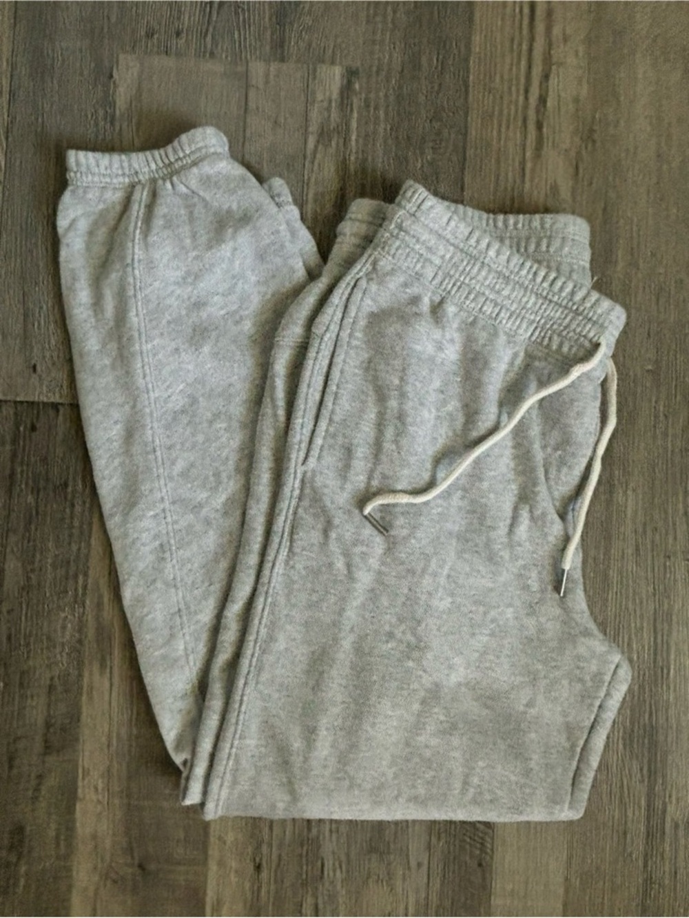 Aerie Gray Sweatpants with Drawstring